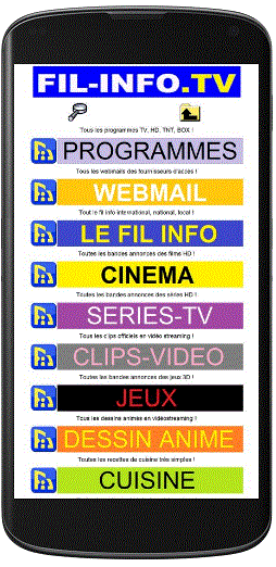 Application mobile, alerte, direct, FIL-INFO.TV 